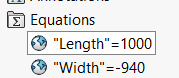 Equations - Length = 1000 