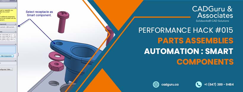 Performance Hack #015 :  Parts Assemblies Automation : Smart components