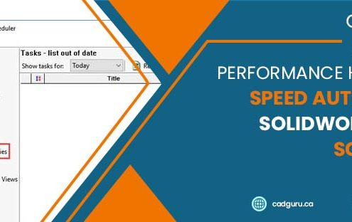 Performance Hack 016 Speed Automation SolidWorks Task Scheduler