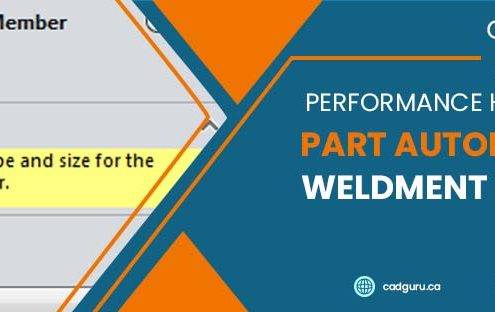 Performance Hack 018 Part Automation Weldment Profile