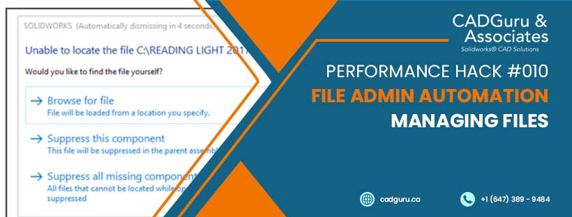 Performance Hack #010 : File Admin Automation : Managing Files